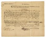 Early North Carolina Court Document