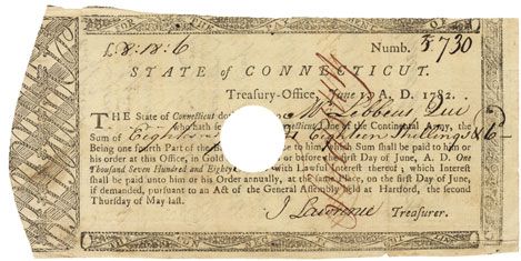 Connecticut Pay Voucher for Norwich’s Only African-American Revolutionary War Soldier
