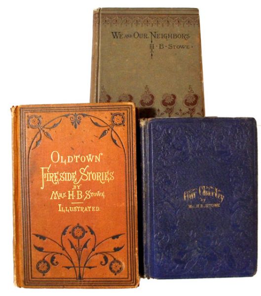 Three Books by Harriet Beecher Stowe