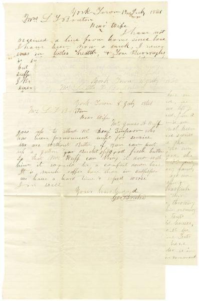 Captain Bouton Writes of Generals Magruder and DH Hill