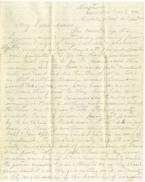 Presented here are three lots of historically important and fascinating Confederate letters written by South Carolinian Captain Leonard Williams. Born in 1823, at Sycamore Grove Plantation, South