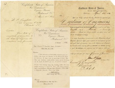 Secretary Seddon Signed Military Appointment & Two Others on Blockade Run Lettersheet