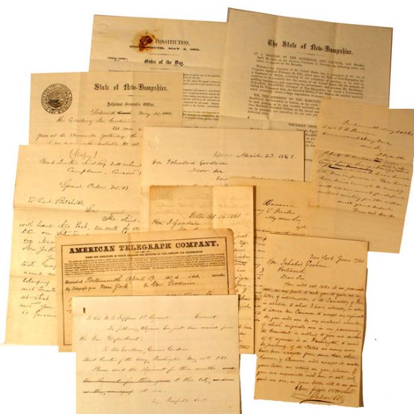 New Hampshire Governor's Archive Related To The Formation Of The 1st & 2nd New Hampshire Regiments