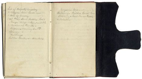 Journal Kept by One of the “Heroes of Fort Sumter” with Sketch of the Position of the 1st Minnesota at the Battle of Bull Run
