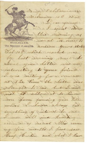 53rd Pennsylvania Soldier Writes “...the paddies of the 69th NY had a grand wake when they got pretty well stewed ...”