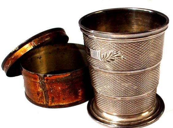 Premium Grade Civil War Officer’s Collapsible Drink Cup