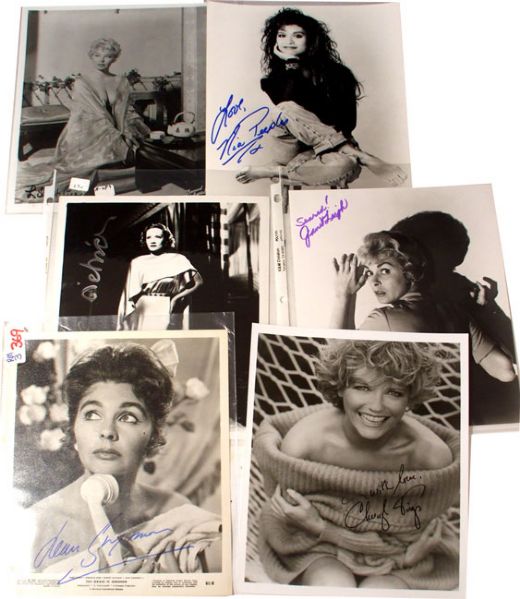 8x10’s Signed by Some of Hollywood’s Finest