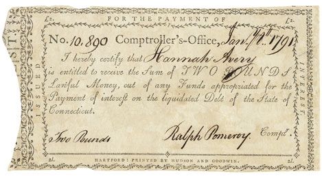State of Connecticut Payment Document