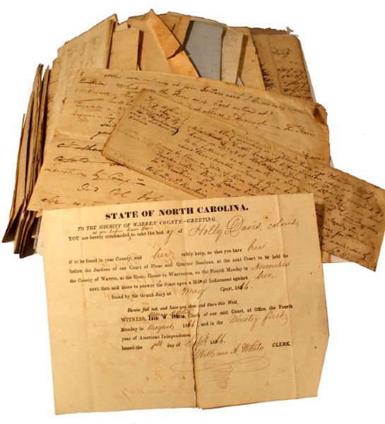 Extensive Archive of North Carolina Papers
