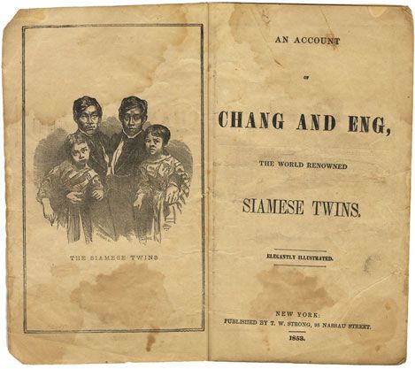 Booklet on Chang and Eng