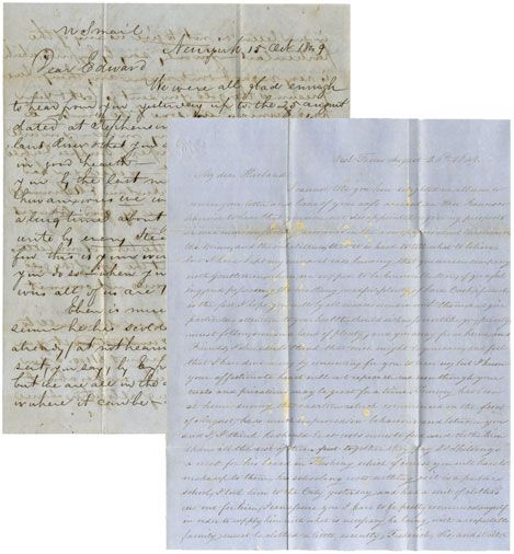1849 Gold Rush Letters Written to 49’ers