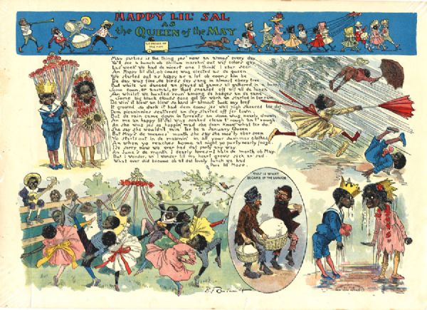 From America’s First Black Comic Strip By R.F. Outcault 