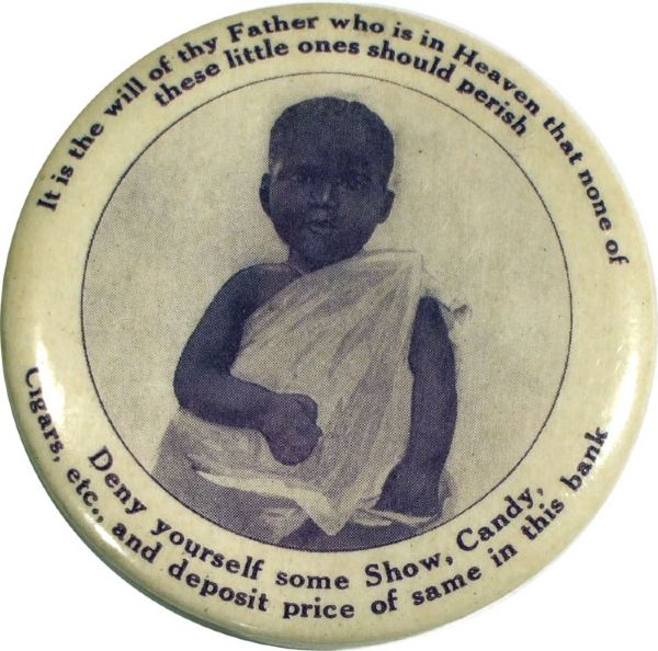 Black Baby Dime Bank Sold for African Missions