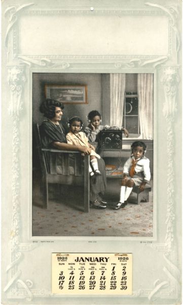 Beautiful Black Family Image