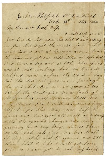 28th Georgia Soldier Writes  “...The Yanks charged our men yesterday and our boys killed them by the whole sale...” 