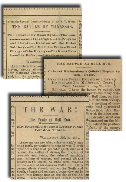 Three Battle of Manassas Reports from America’s Oldest Catholic Newspaper