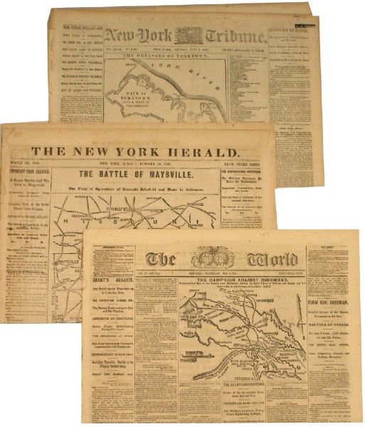 Newspapers With Front Page Maps