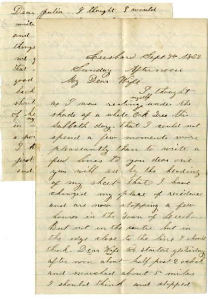 9th New Hampshire Soldier Reports on Casulaties in the 6th New Hampshire