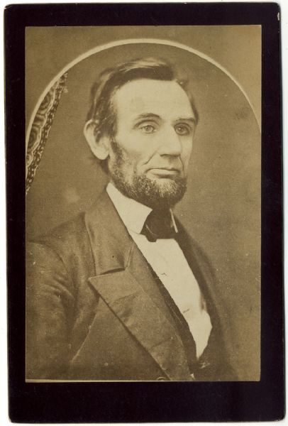 The First Photograph Of President-Elect Abraham Lincoln With a Beard