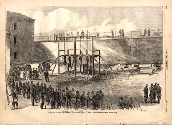 The Lincoln Conspiritors Are Executed