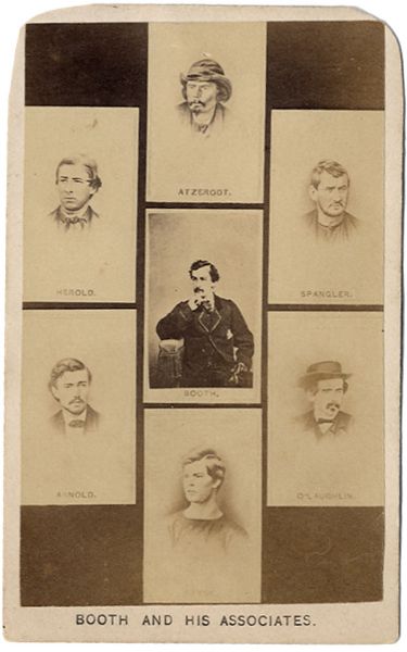 Nice Composite Image of the Assassins of Abraham Lincoln