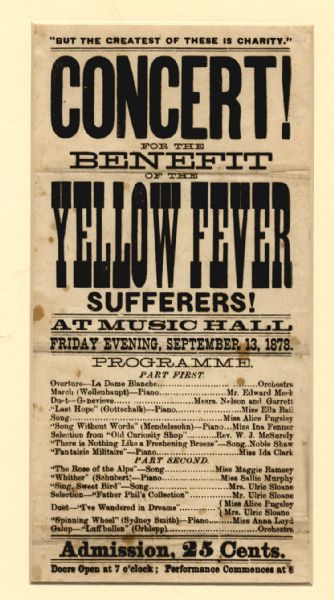 Yellow Fever Broadside