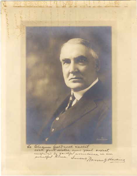 Signed Photograph As President
