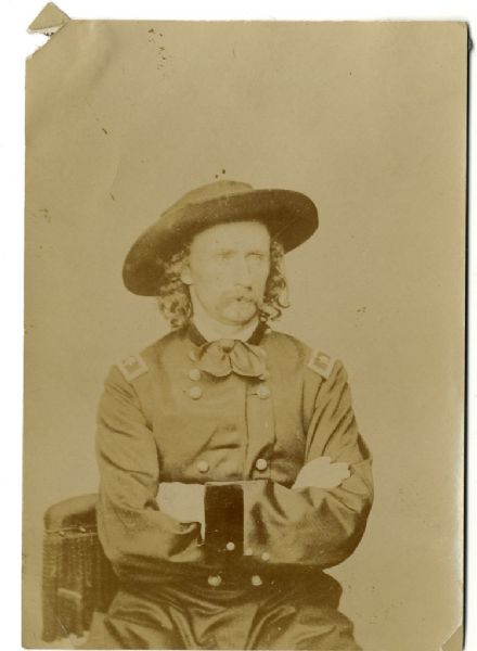 Nice Silver Print of George A. Custer