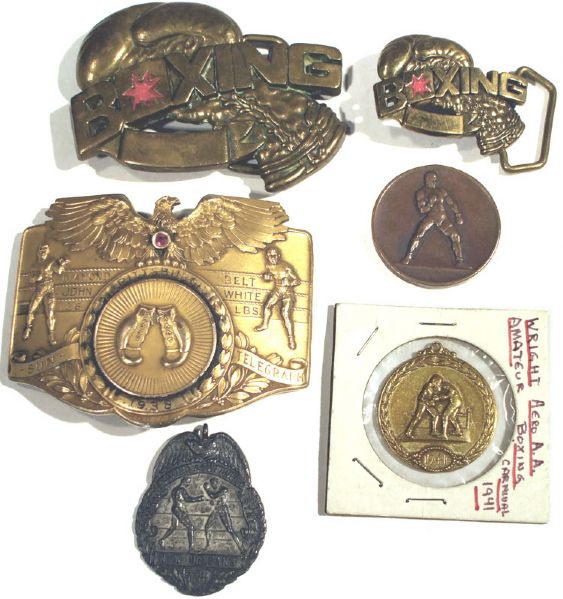 Collection of Boxing Awards