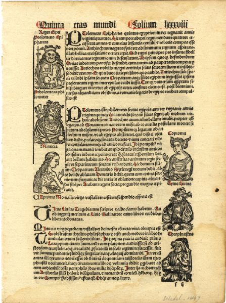 Two Incunabulum Leaves