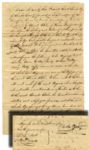 Maryland Slave Document Naming Twelve Slaves