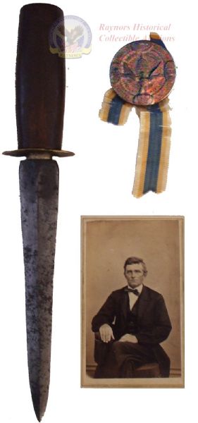 ID'd Patriot's Revolutionary War Dagger
