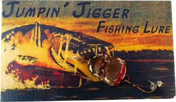 Racist 1950s Jumpin' Jigger Fishing Lure