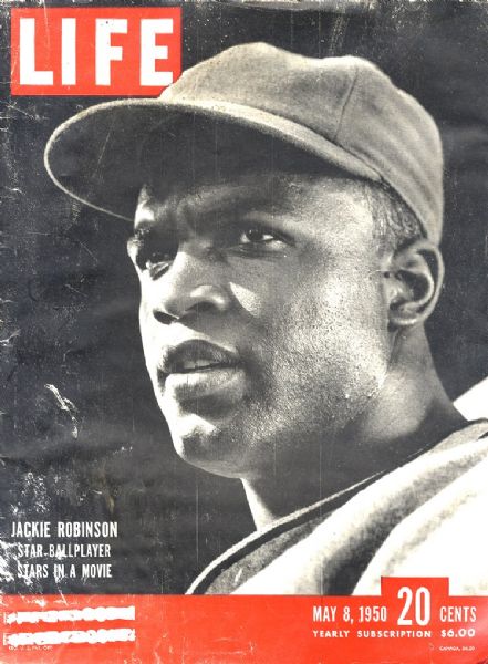 Vintage LIFE Magazine Featuring Jackie Robinson