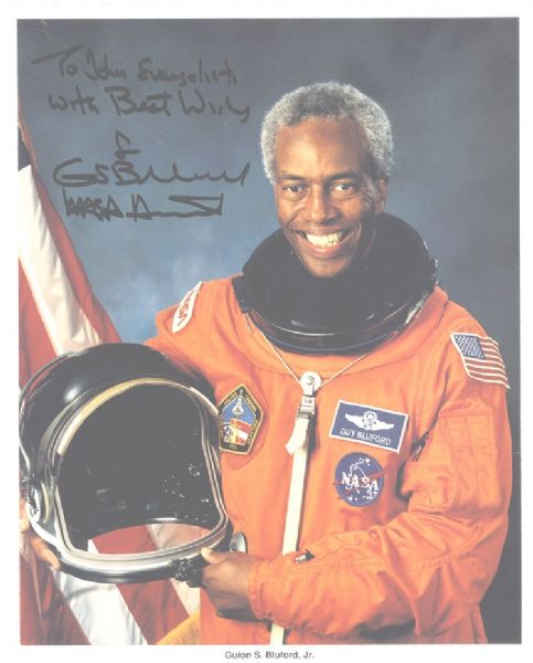 Astronaut Guion S. Bluford, Jr. Signed Photograph