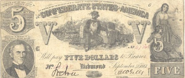 T-37 CSA $5 Note