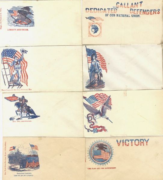 Finely Illustrated Collection of Union Patriotic Covers