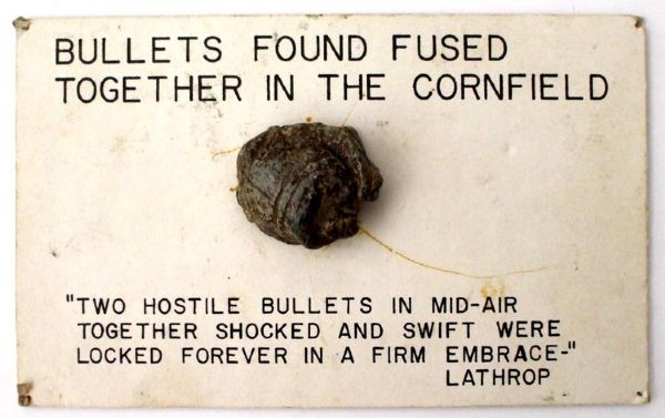 Fused Bullets From Antietam's Cornfield