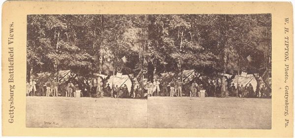 Camp Letterman, Gettysburg Steroview