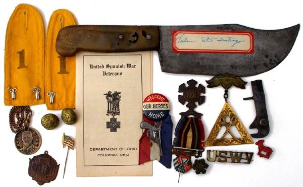 Rough Rider's  Personal Effects and Souvenirs