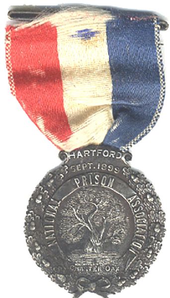 National Prison Association Convention Medal