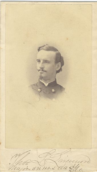 Thomas L. Livermore, 2nd Corps Chief of Ambulances at Gettysburg 
