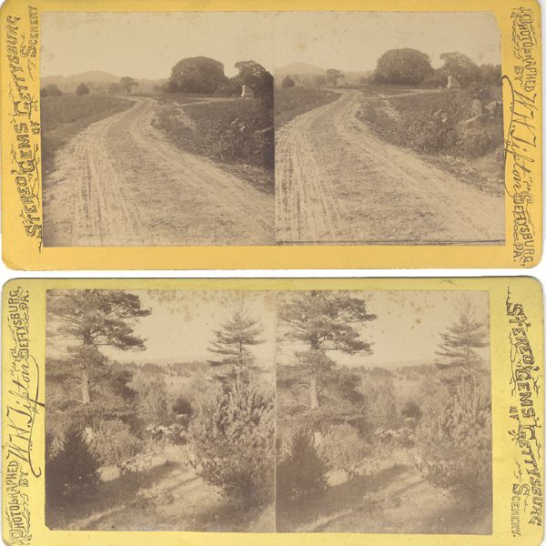 Gettysburg Steroviews: Gettysburg Countryside & Copse of Trees 