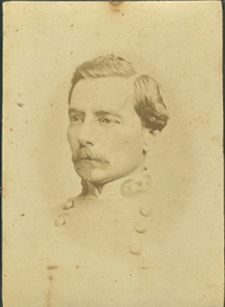 Sold for the Benefit of Stonewall’s Monument - Confederate General P. G. T.  Beauregard Cabinet Card Portrait