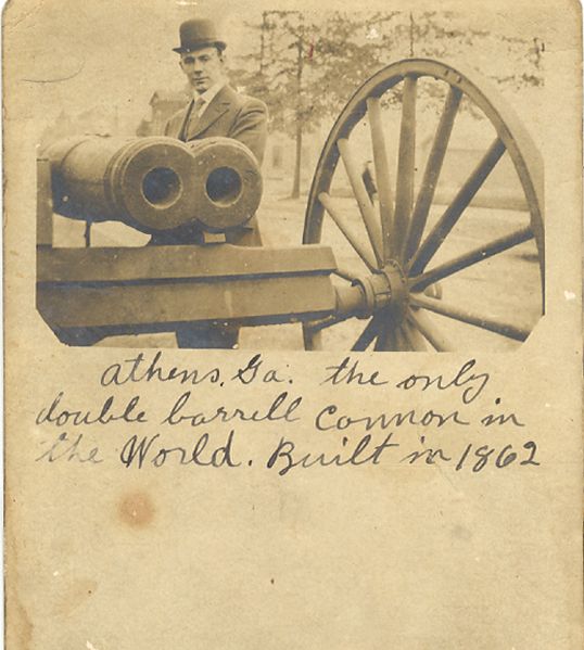 Double-Barrel Cannon