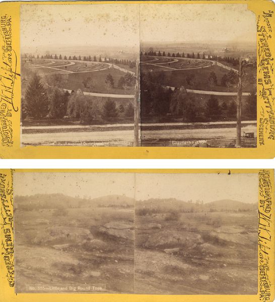 Gettysburg Steroviews: Little Round Top & National Cemetery