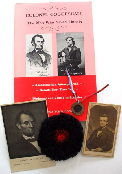 Diverse Abraham Lincoln Grouping with Great Lincoln Sash