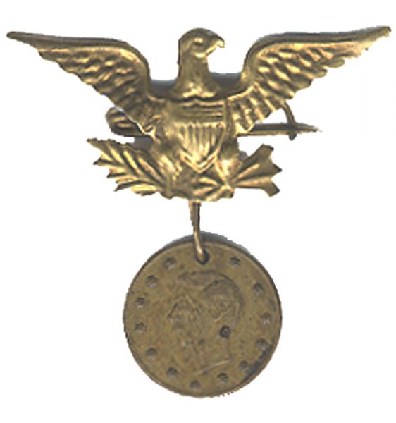 Pro-McClellan 1864 Presidential Campaign Badge