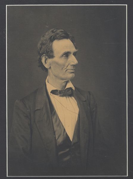 Abraham Lincoln Photograph From Alexander Hesler's Original Negative