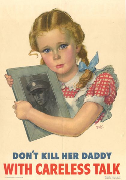 World War II Patriotic Poster